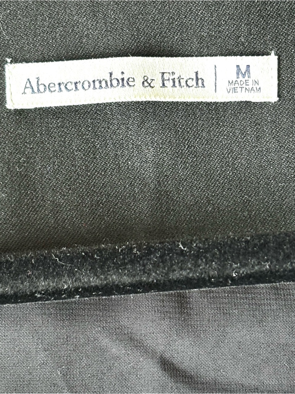 Abercrombie & Fitch Forme Squareneck Top Dark Indigo Size M - Picture 4 of 5
